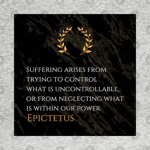 Epictetus's Wisdom on Suffering by Dose of Philosophy